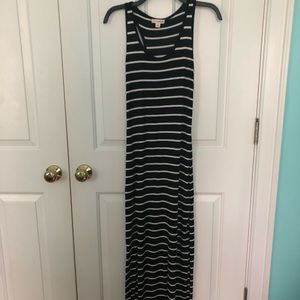 Maxi striped dress